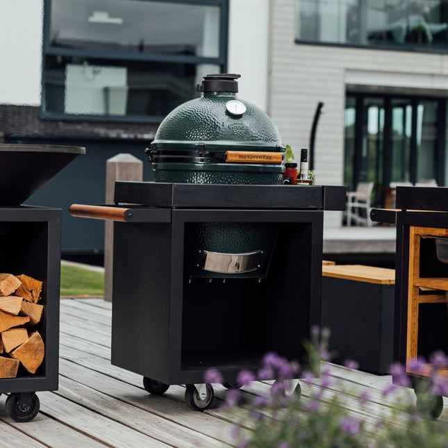 OFYR Kamado Table Black 65 PRO BGE