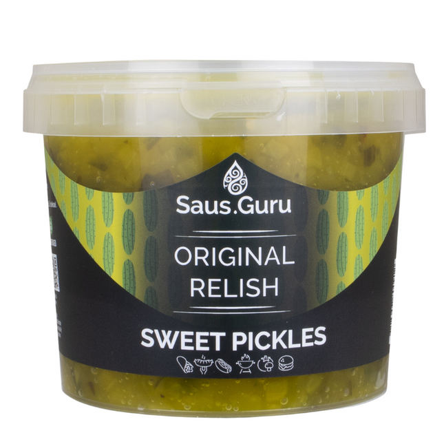 Saus.Guru Sweet Pickles Original Relish 1 kg