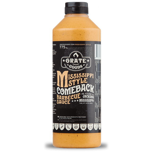 Grate Goods Mississippi Comeback Barbecue Sauce 265 ml