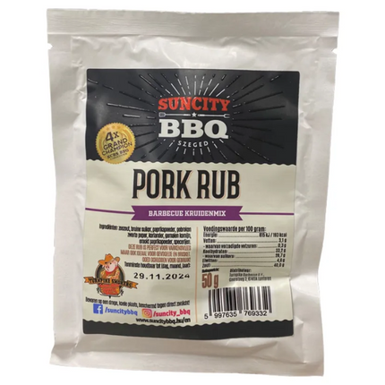 SunCity BBQ Pork Rub 50 gram