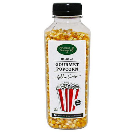 American Heritage Golden Sunrise Gourmet Popcorn 425 Gramm