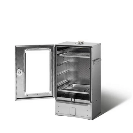 Vuur&amp;Rook Smoker Oven Stainless Steel With Window 70 cm