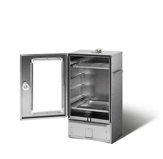 Vuur&amp;Rook Smoker Oven Stainless Steel With Window 70 cm