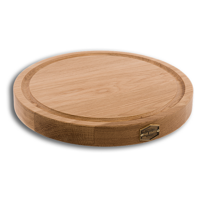 Baas Boards Eiken Houten Snijplank Rond Ø 35 cm