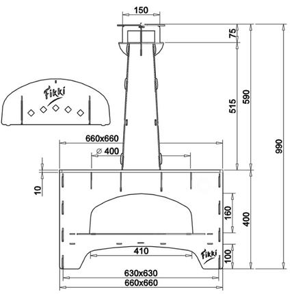 Fikki Outdoor Oven - Level