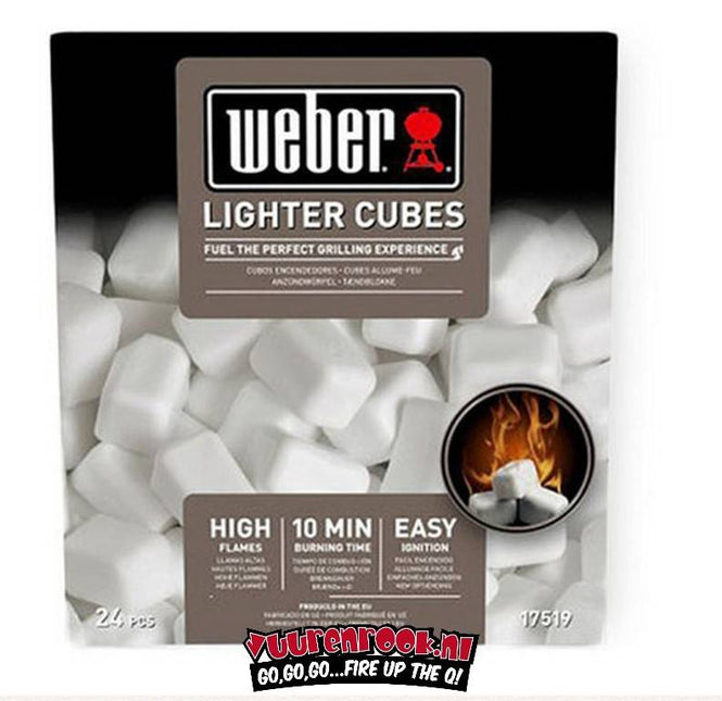 Weber Large Briquette Starter + FREE Weber Briquettes + Firelighters