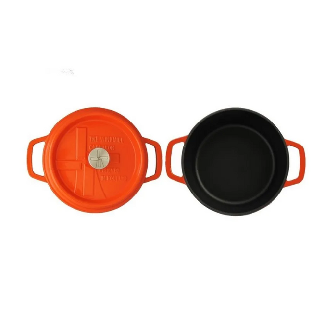 The Windmill Premium Enamel BBQ Pan Small