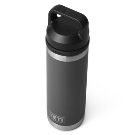 YETI Rambler 18 oz Bottle Chug Charcoal