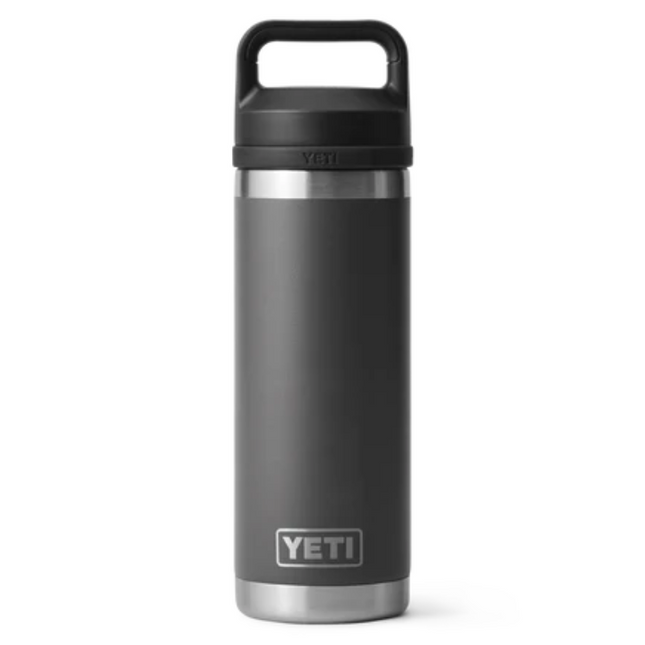 YETI Rambler 18 oz Bottle Chug Charcoal