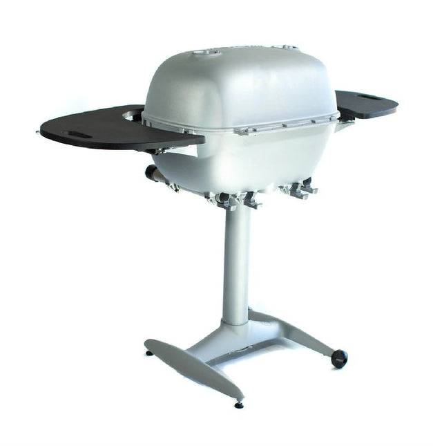 PK360 Grill  &  Smoker Silver met PVC Zijtafels