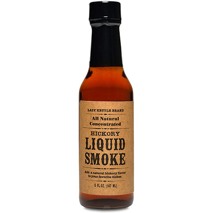 Lazy Kettle Brand Hickory Liquid Smoke 5 oz