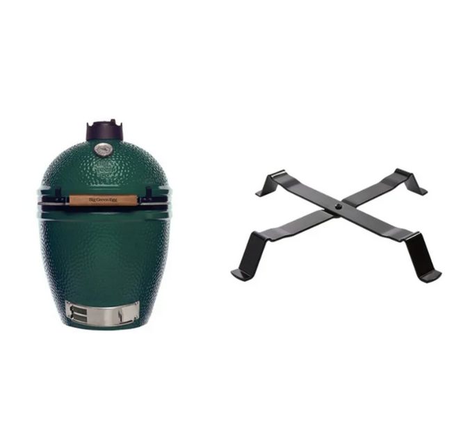 Big Green Egg Large + Table Nest