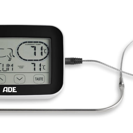 ADE Digitale Kernthermometer met Draadloze Ontvanger