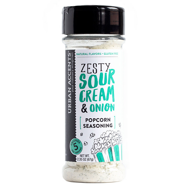 Popcorn Seasoning Zesty Sour Cream &amp; Onion 2.35 oz