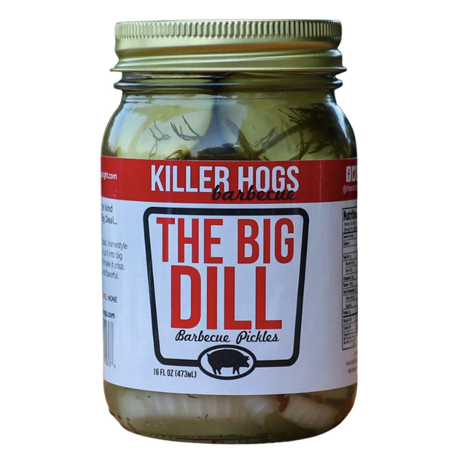 Killer Hogs Big Dill Pickles 16oz