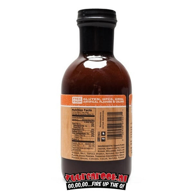 Kettlewood Combustion Co Oakwood & Caramel BBQ Sauce 14.5oz