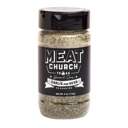 Meat Church Gourmet Garlic & Herb Seasoning 6oz