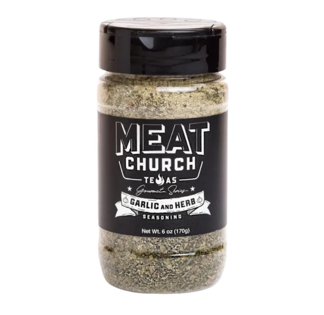 Meat Church Gourmet Garlic & Herb Seasoning 6oz