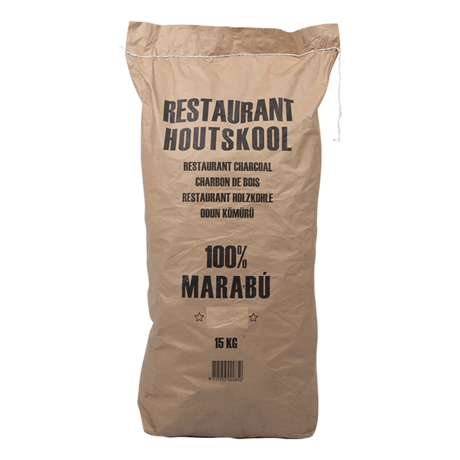 Transport Damage: Dammers Marabu Restaurant Houtskool 15 kg