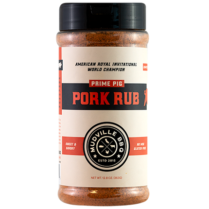 Mudville BBQ Prime Pig Pork Rub 12.8 oz