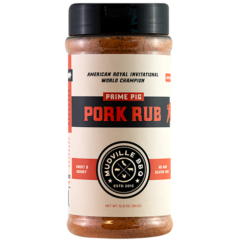 Mudville BBQ Prime Pig Pork Rub 12.8 oz