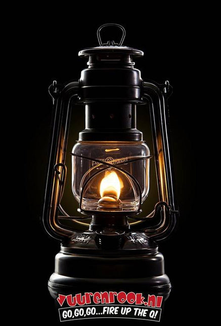 Original Feuerhand Storm Lantern Black