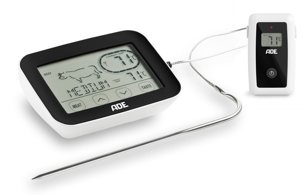 ADE Digital Food Thermometer with Wireless Receiver