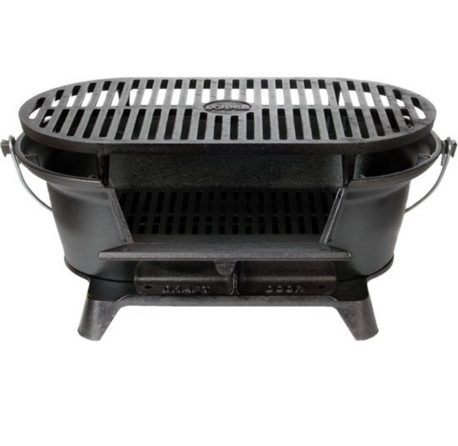 Lodge USA Cast Iron SportsMan's Grill