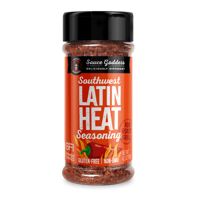 Sauce Goddess Latin Heat BBQ Rub 4.2 oz