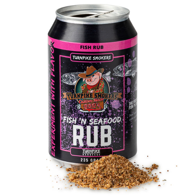 TurnPike Smokers Fish'N Seafood Rub 235 Gramm