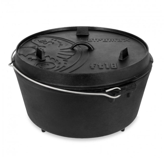 Petromax 18Quarts / 16,1 Liter Dutch Oven Met 3 Pootjes