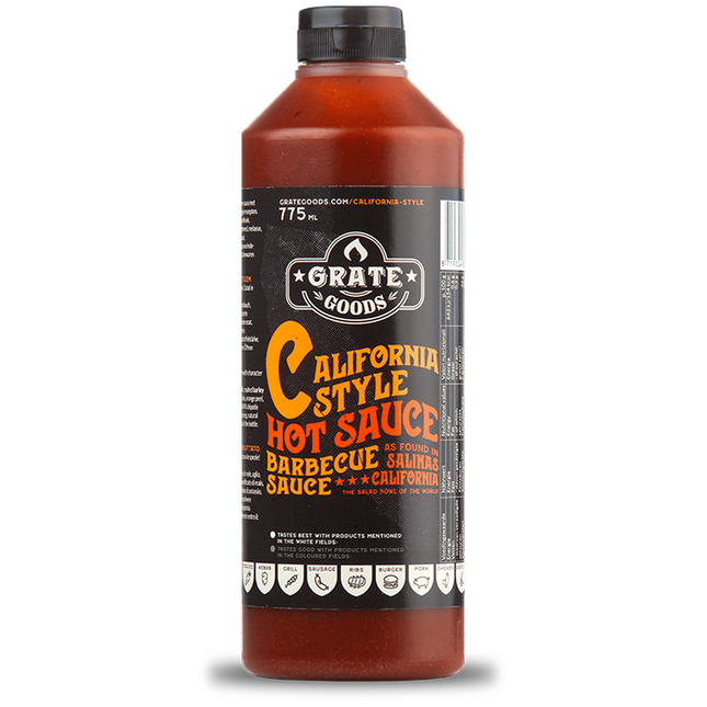 Grate Goods California Hot Barbecue Sauce 775 ml