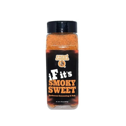 Sweet Smoke Q 'If It's Smoky Sweet' BBQ Seasoning &amp; Rub 14 oz