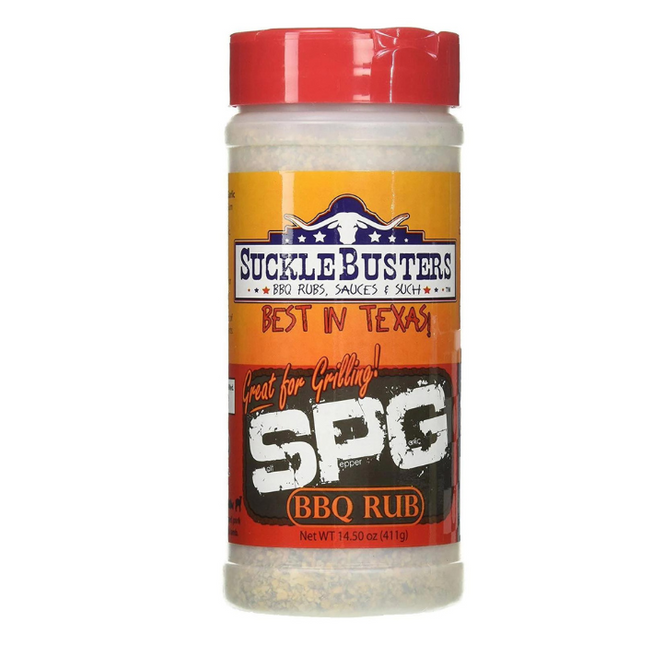 SuckleBusters BBQ Rub mit Salz, Pfeffer und Knoblauch, 14,50 Unzen