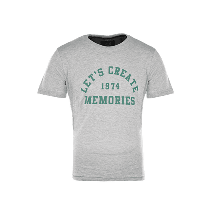 Big Green Egg T-Shirt Let's Create Gray