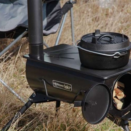 Petromax Loki camping stove and tent oven