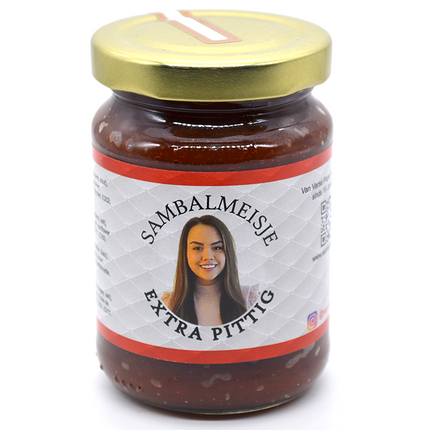 Sambalmeisje Sambal Extra Pittig 200 gram