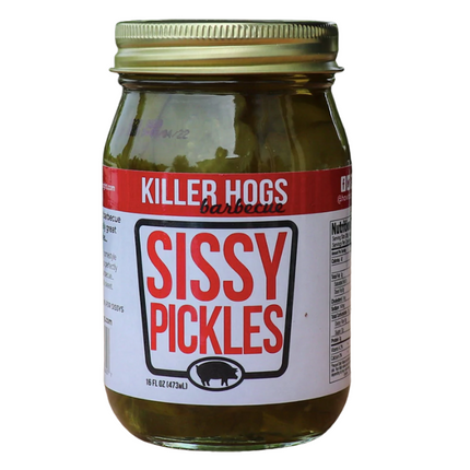 Killer Hogs Sissy Pickles 16oz