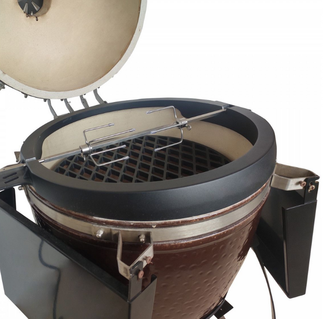 BBQNovation Aluminium Gegoten Rotisserie Ring TBV Kamado Large