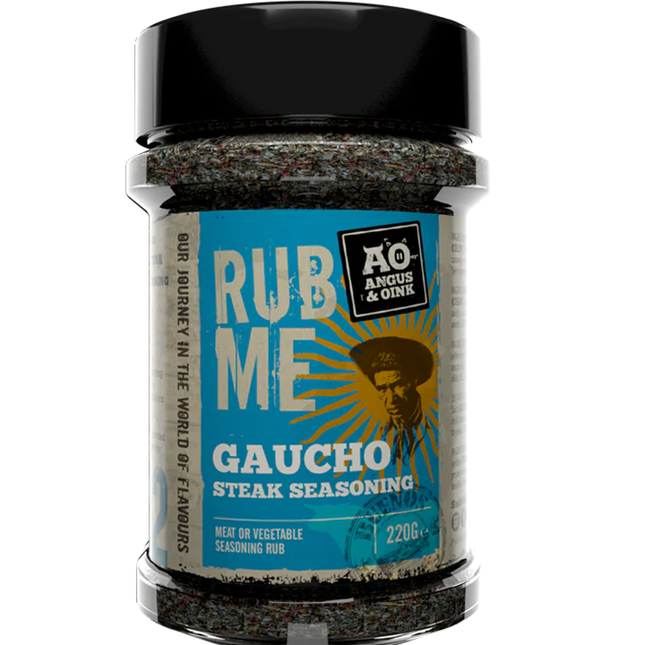 Angus&amp;Oink (Rub Me) Gaucho Steakgewürz 220 Gramm