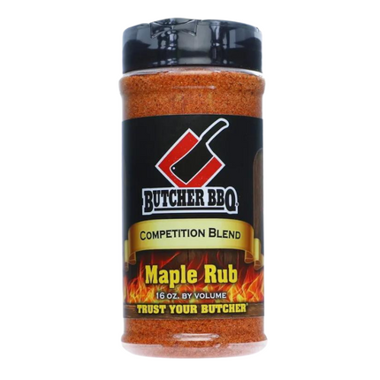 Butcher BBQ Maple Rub 16 oz