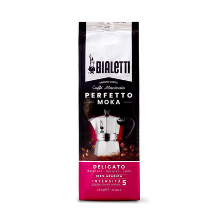 Bialetti Gemalen Koffie Moka Delicato 250 gram