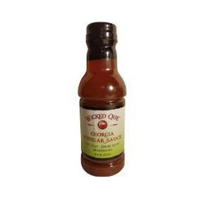 Wicked Que Geogia Vinegar Sauce 16oz