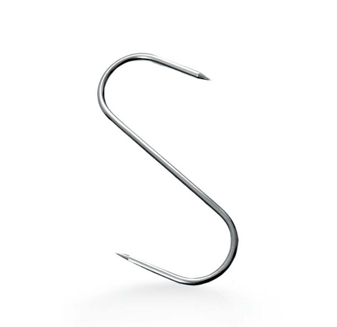 Wolfcut Stainless Steel Meat Hook (S-Hook) 180x8 mm