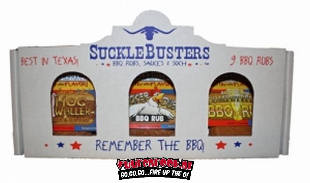 SuckleBusters The Alamo BBQ Rub Sampler