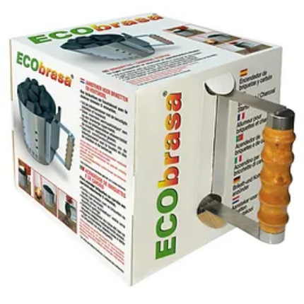 Ecobrasa Edelstahl-Brikett-Starter, 1 Kilo