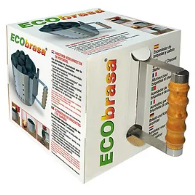 Ecobrasa RVS Brikettenstarter 1 kilo