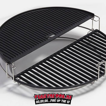 Kamado Joe Tweezijdig Gietijzeren Grillplaat Classic Joe