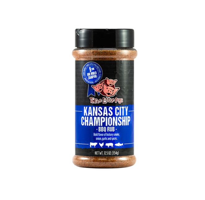 Three Little Pigs KC Championship BBQ Rub 6.5oz