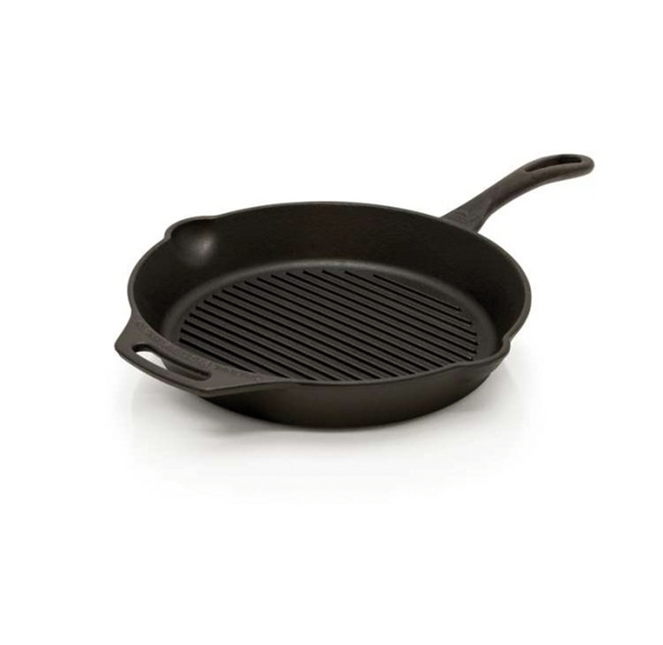 Petromax Cast Iron Grill Skillet 30cm met steel